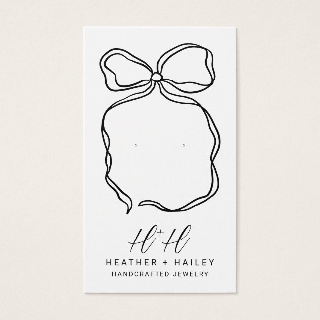 Placas de exibição de joias artesanais com fita br (Frente)