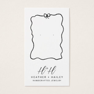 Placas de exibição de joias artesanais com fita br