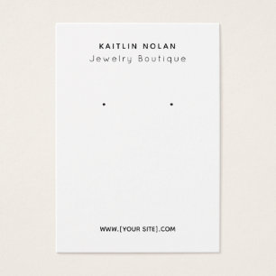 Placas de Exibição de Texto Personalizado Modern