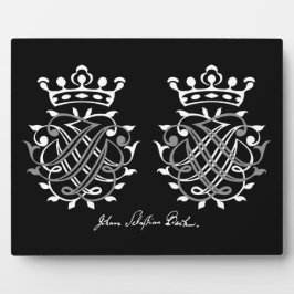 Placas De Exibição Johann Sebastian Bach Siegel