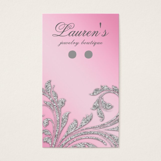 Placas de Exibição Joias A Gliteira De Joias Deixa (Frente)