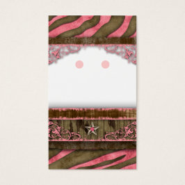 Placas de Exibição Joias - Estrela de Zebra Justa