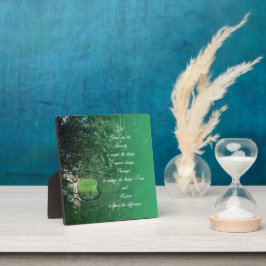 Placas De Exibição Ponte Serenity Prayer