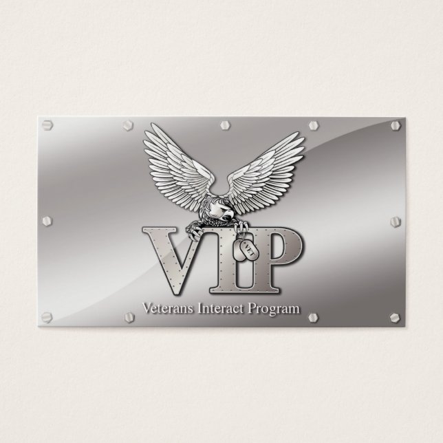 Placas de informação VIP (Frente)