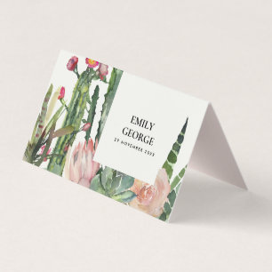 PLACAS DE LOCAL DE CASAMENTO DE FOLIAGEM FLORAL BO