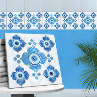 Placas de Ornamento de Olhos e mau