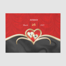 Placas De Papel De Casamento