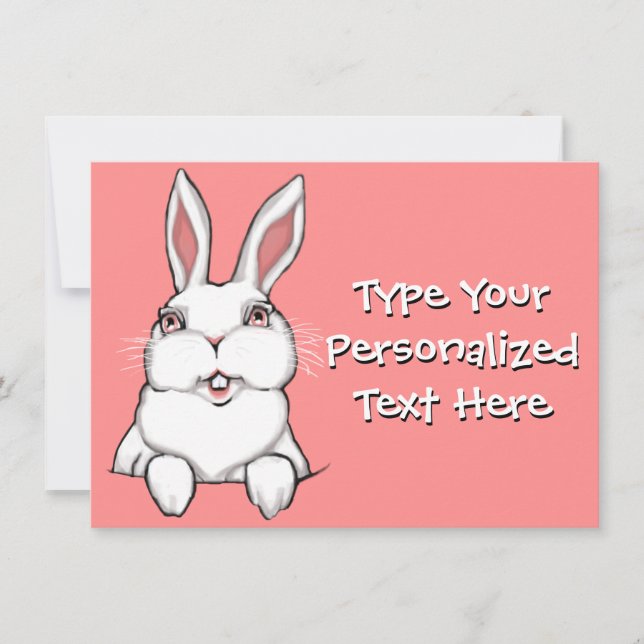 Placas de Páscoa de Convites de festas de Páscoa p (Frente)