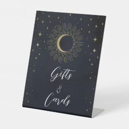 Placas de Presentes e Cartões Estrelas Douradas Lu