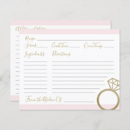 Placas de recebimento Douradas e cor-de-rosa do ch