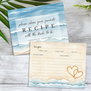Placas de receita de Chá de panela de praia com co