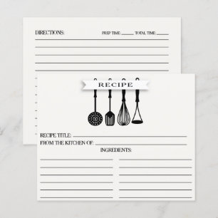 Placas de receitas de Chá de panela para Utensíl