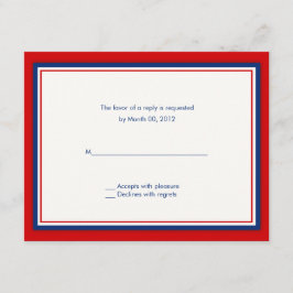 Placas de resposta de convite para casamento de be