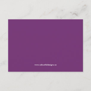 Placas de resposta do Phlox - RSVP 3,5" X 5"