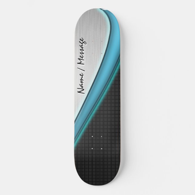 Placas de skate Design 1A Metal Personalizado (Frente)