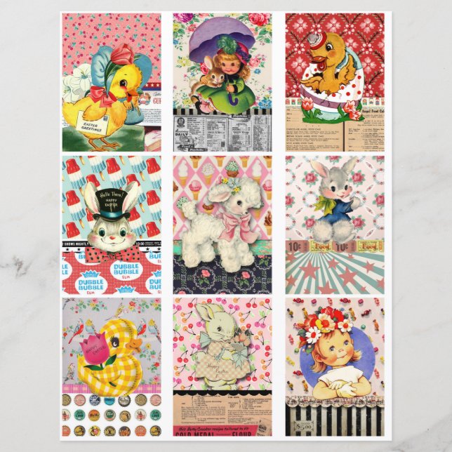 Placas de soquete de páscoa Páscoas placas ATC (Frente)