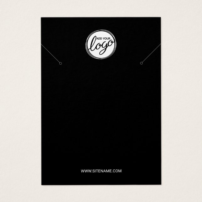 Placas de vídeo para colar de logotipo empresarial (Frente)