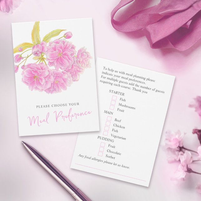 Placas florais cor-de-rosa com preferência de refe (Criador carregado)