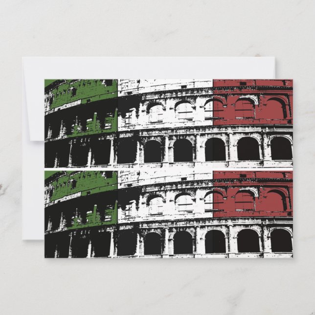 Placas personalizadas 2x6 do Coliseum Romano Conte (Frente)