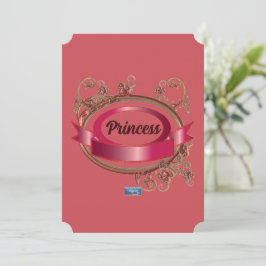 Placas planas 5 rosa (princesa rosa)Sinais RFPMDs