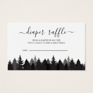 Placas Raffle de Fralda de Chá de fraldas de Pinh