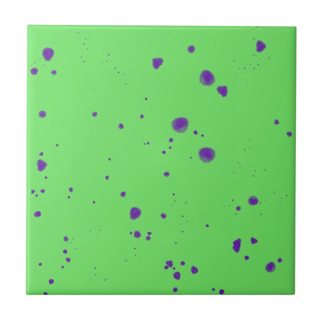 Placas Roxas Neon Verde (Frente)