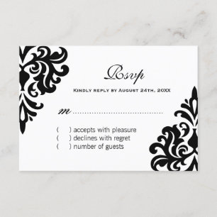 Placas RSVP Colunas e Brancas