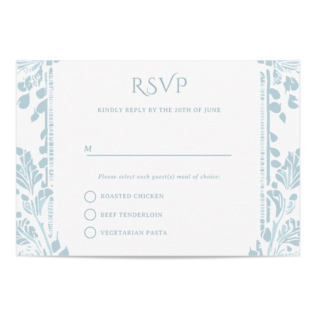 Placas RSVP de Casamento Norwich (Criador carregado)