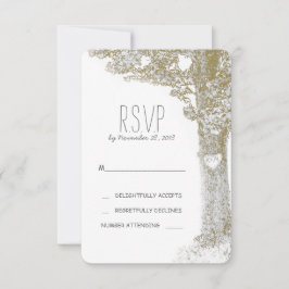 Placas RSVP de casamento românticas russas