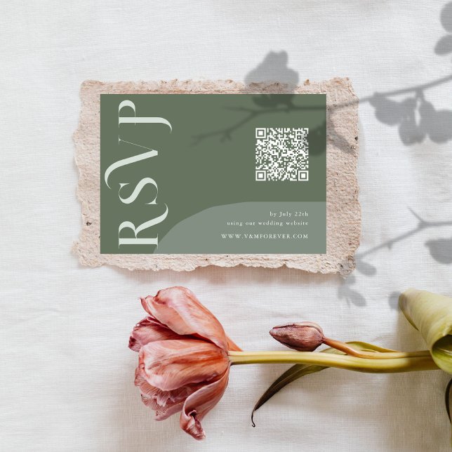 Placas RSVP de código QR Crazy Now (Criador carregado)