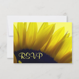 Placas RSVP de Girassol