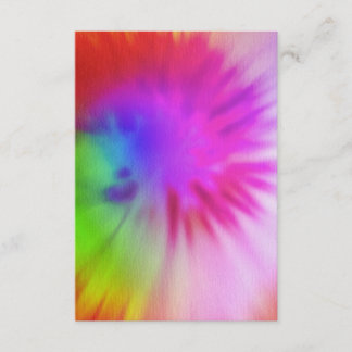 Placas RSVP de Tie Dye