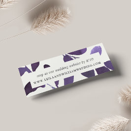 Placas RSVP do Site de Casamento Botânico Pression