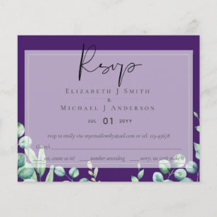 Placas RSVP Eucalyptus Verdadeiramente GREENERADAS