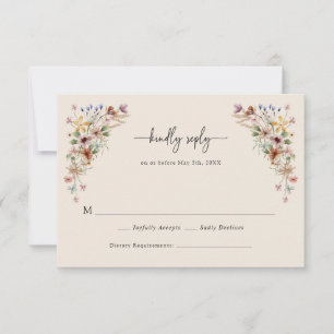 Placas Vintage Floral Boho RSVP