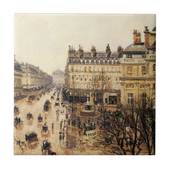 Place du Theater Francais, Chuva de Paris por Piss (Frente)