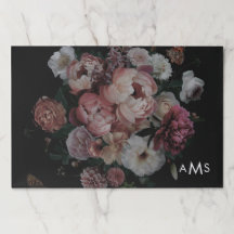 Placemat Floral Escuro