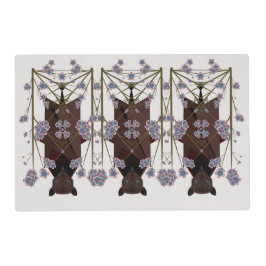 Placemat Sólido Da Raposa Voadora