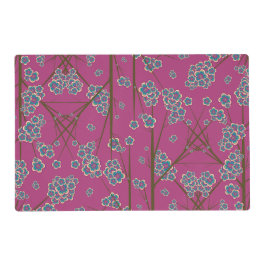 Placemat Wipeable de Boysenberry Peculiar Branches