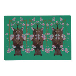 Placemat Wipeable Fox Jade Voadora