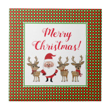 Plaid Natal Feliz Personalizado Papai Noel Rena