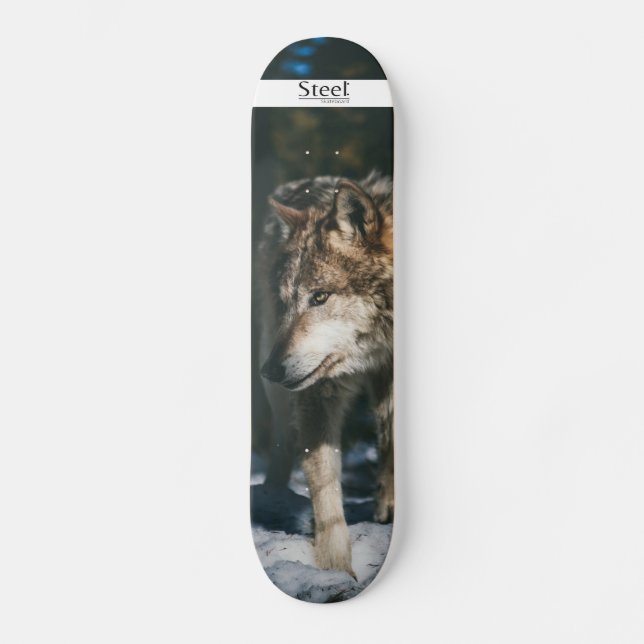 Planche Loup Steel Skateboard (Frente)