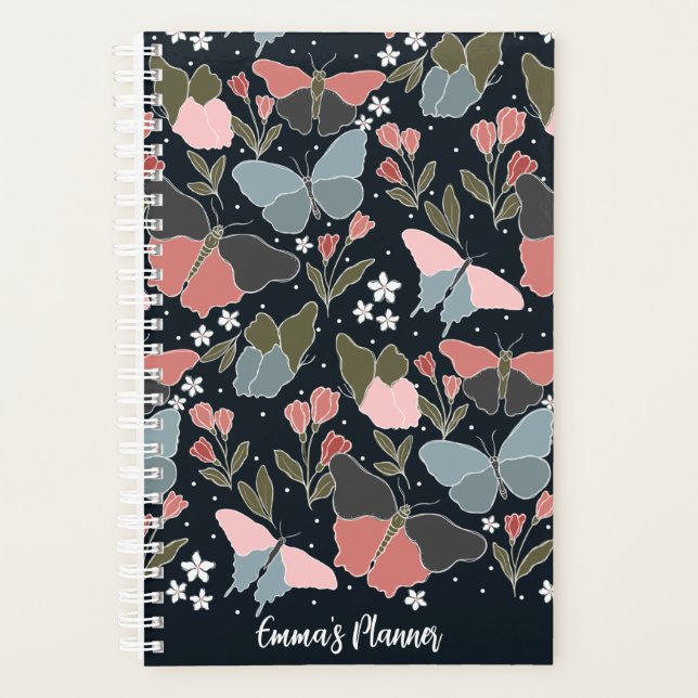 Planeador de borboletas azuis | Planejador persona (Frente)