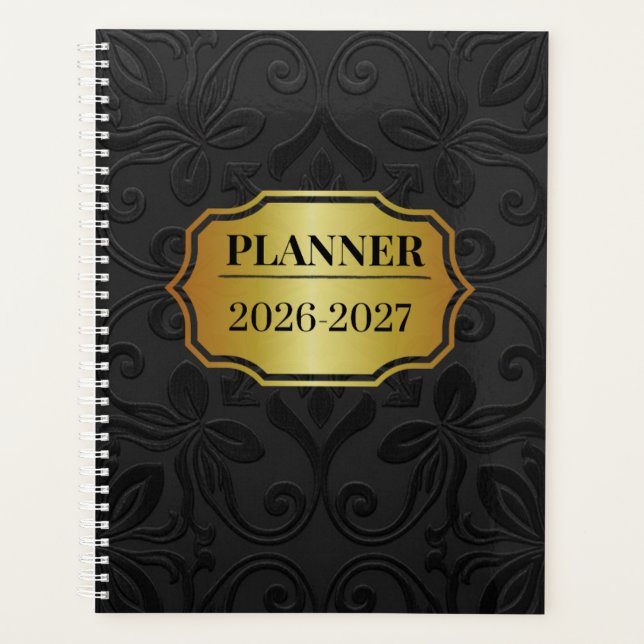 Planejador 2026, Calendário Semanal e Mensal  (Frente)