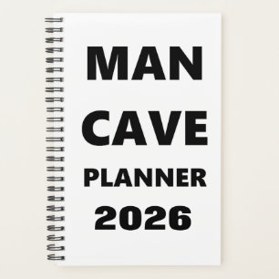 Planejador 2026 Para Homens Planejador Man Cave Pr