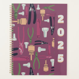 Planejador anual 2025 para eletricistas