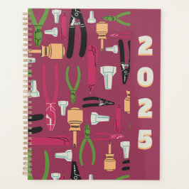 Planejador anual 2025 para eletricistas