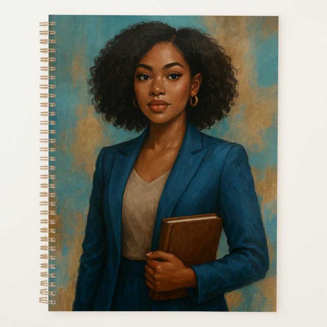 Planejador Anual Mulher Negra (Frente)