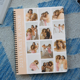 Planejador Anual Personalizado Moderno com Grade d