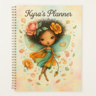 Planejador de Aquarela Floral de Fada Caprichosa